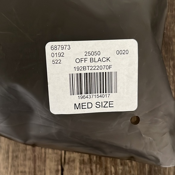 NWT - Essentials Fear Of God Off Black RELAXED Crewneck - Size M - Picture 11 of 11